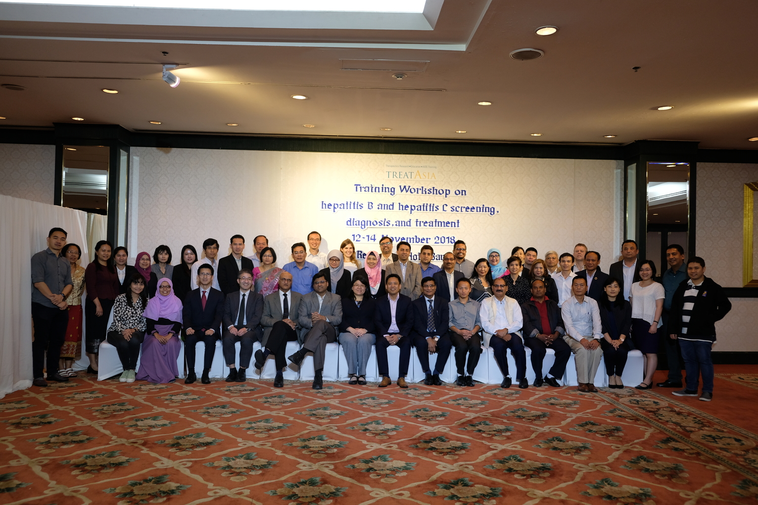 Training workshop on hepatitis B and hepatitis C screening, diagnosis, and treatment (Bangkok, Thailand)