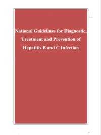 Lao guidelines for diagnostic, treatment and prevention of hepatitis B and C infection review